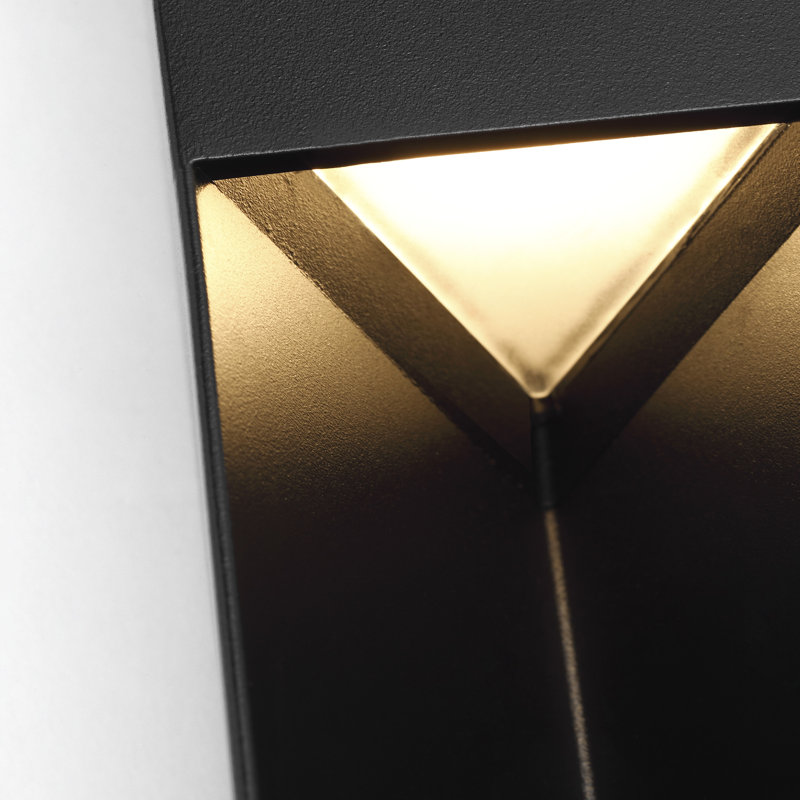 Christov LED Outdoor Sconce, 36" H x 2.4" W x 2.9" D