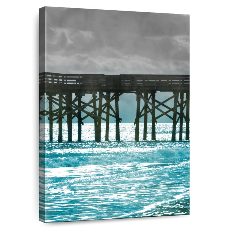 Aletra Teal Dock II, 39" H x 26" W