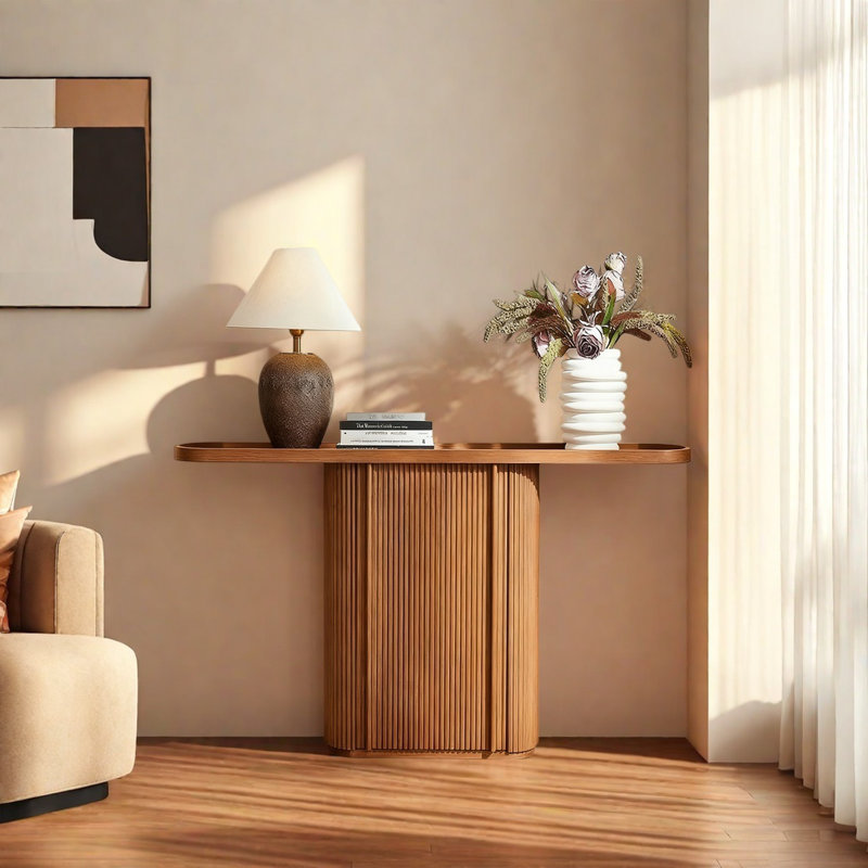 Console Retro Minimalist, H 31,5 po x l 47,24 po x P 15,75 po