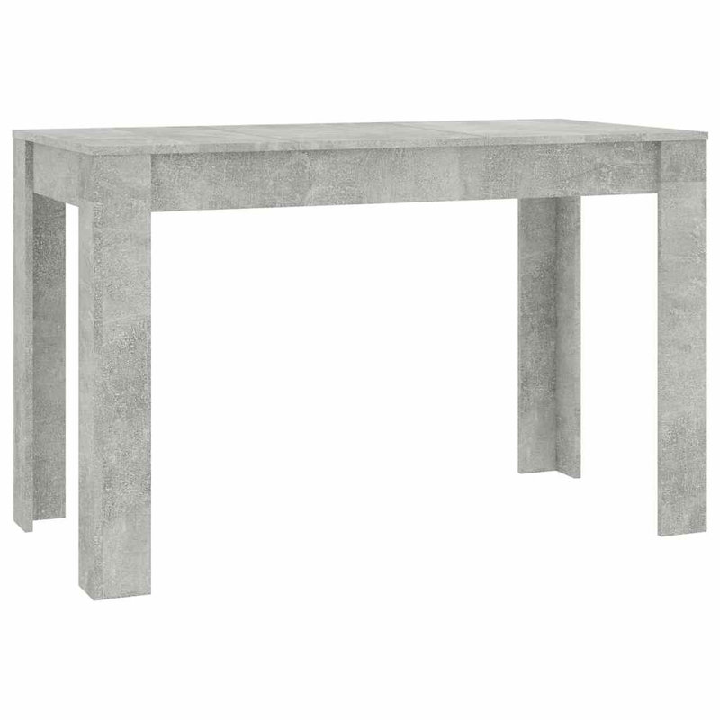 Dining Table Kitchen Table Dining Room Dinner Table Engineered Wood, Concrete Gray