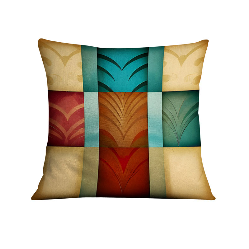 Coussin décoratif, Housse de coussin seulement - sans coussin, H 16 po x l 16 po