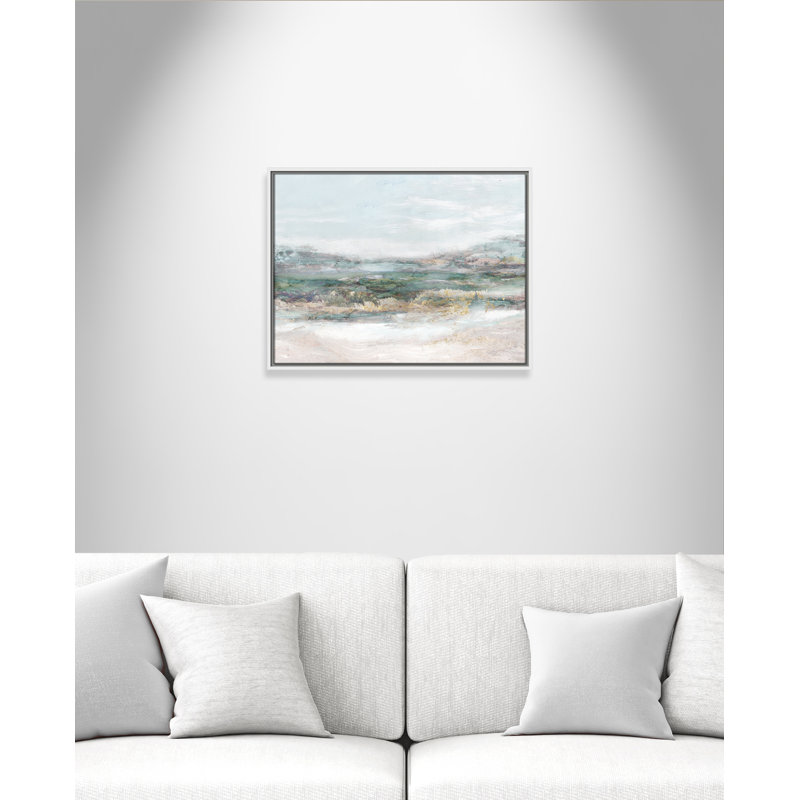 «Lori Dazzling» par Matina Theodosiou - reproduction d'art sur toile, H 19,5 po x l 25,5 po x P 2 po, Toile avec cadre blanc