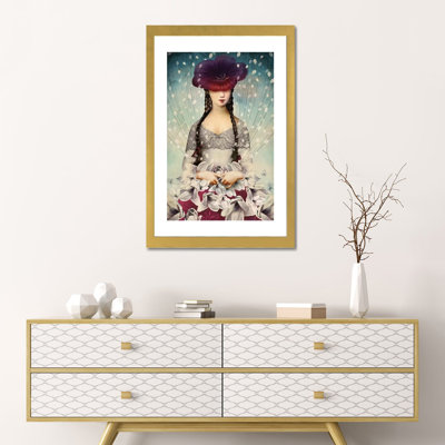 «Bind Flowers» par Catrin Welz-Stein - impression d'art graphique