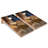 2' x 4' American Flag Deer Cornhole Boards