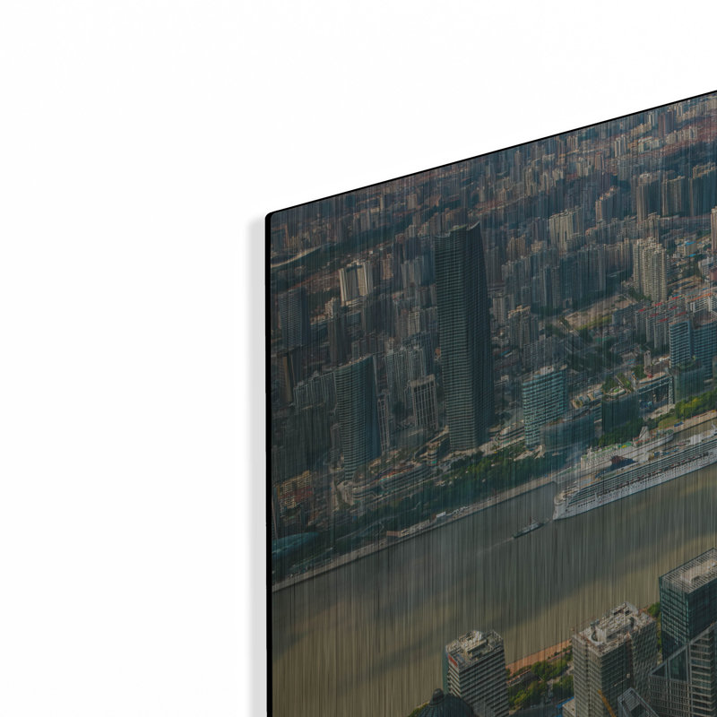 " Shanghai 2 " by AKG, 24" H x 36" W