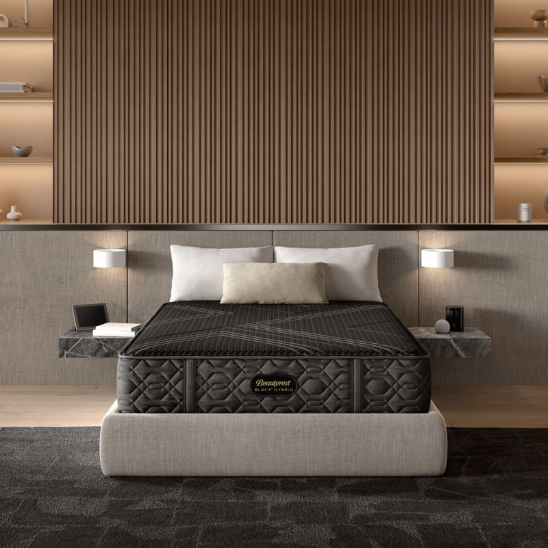 Black Series One Firm 12.5" Hybrid Mattress, California King