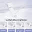 Toilette haute intelligente avec fonction de couvercle automatique, siège chauffant, fonction de nettoyage à l'eau chaude instantanée, chasse d'eau automatique, capacité de chasse d'eau à distance et au pied, ambiance douce pour, affichage numérique à DEL du siège