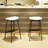 Modern Set Of 2 Bar Stools Comfortable & Stylish Counter Height And Bar Height Bar Stools-333699067-333699044