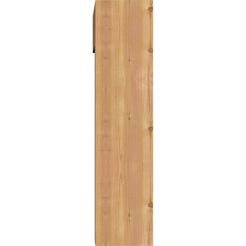 Support de bloc olympique avec entretoise décalée, 32 x 24, Cèdre rouge occidental de l 7 1/2 po (lisse)