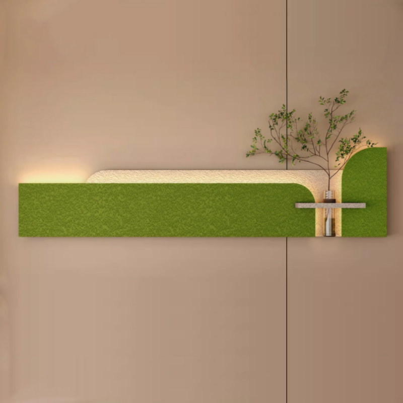 47.24"Creative Wall Decoration with Remote Control LED Light