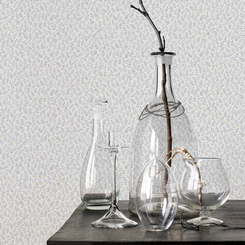 Angastina 10.05m x 53cm Matte Paste the Wall Wallpaper Roll, Grey
