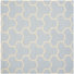 Ivory/Light Blue