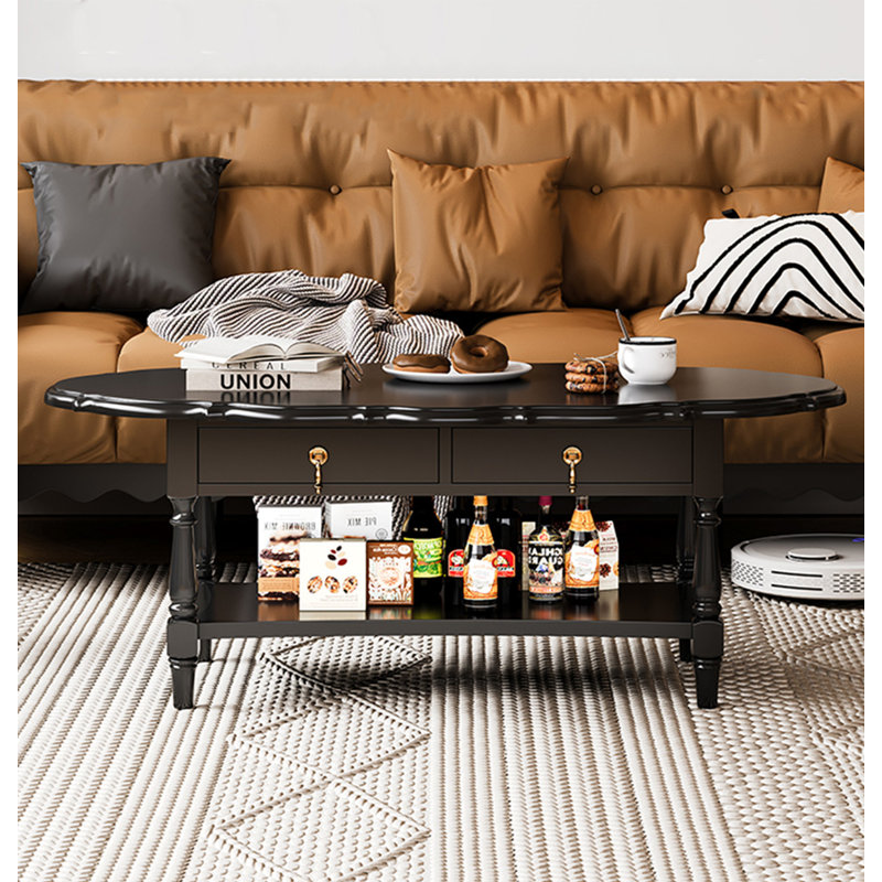 Table basse Minimalist, Noir, noir, noir, noir