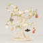 13 Piece Trick or Treat Ornament and Tree Set