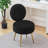 Noehly Upholstered Velvet Accent Stool Vanity Chair-1464942483