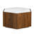 Almira Rustic Retro Wood Coffee Table With Marble Pattern Tops And Hidden Storage Drawers-117215868