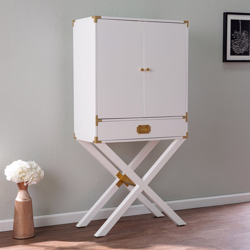 Grande armoire de bar avec rangement