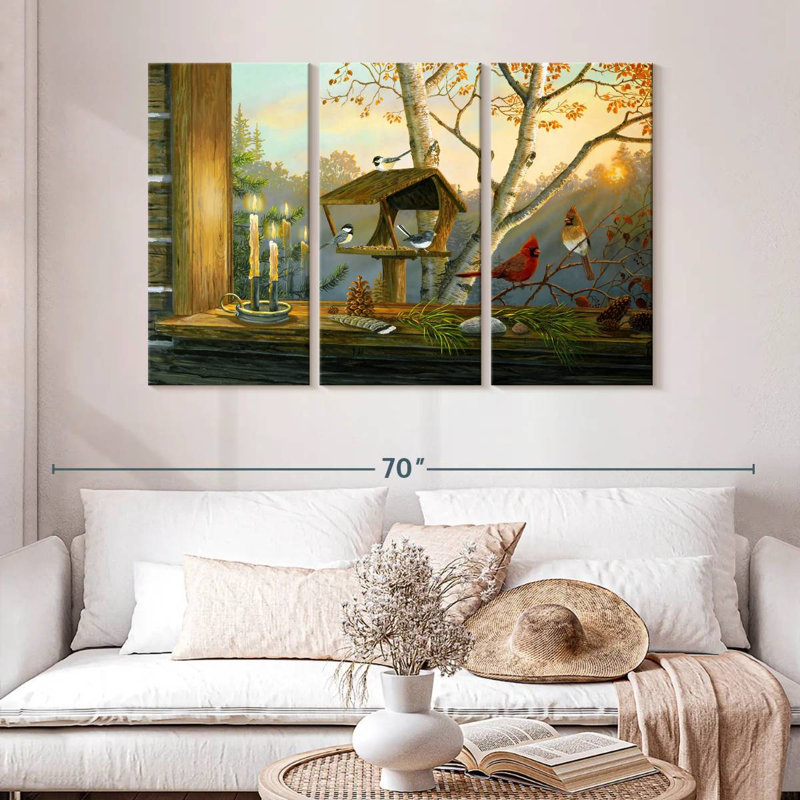 Brampt Evening Reflections, 32" H x 50" W
