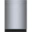 500 Series 24" Stainess Steel Top Control Built-In Dishwasher with Stainless Steel Tub and Flexible 3Rd Rack