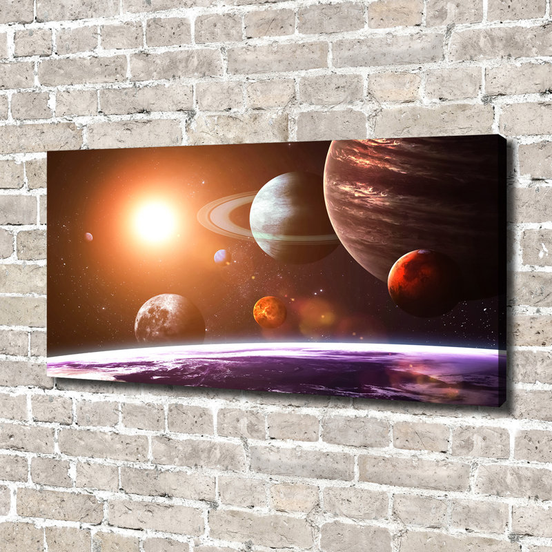 Solar System - Wrapped Canvas Print