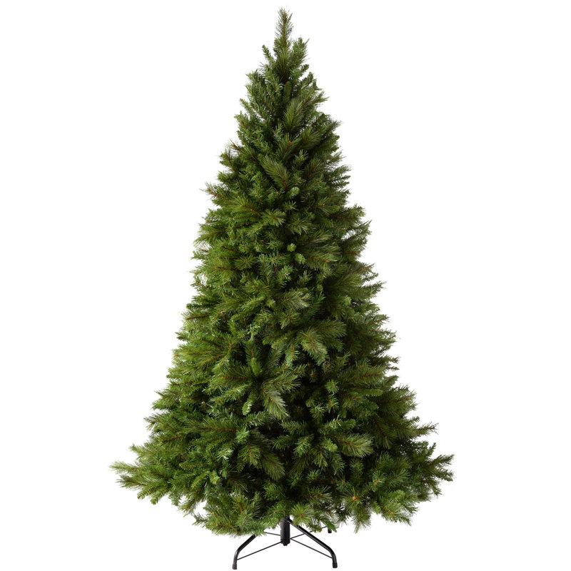 Victorian Artificial Pine Christmas Tree, 5.94ft H x 3.48ft W x 3.48ft D