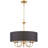 Jahmaad 5 - Light Dimmable Drum Chandelier