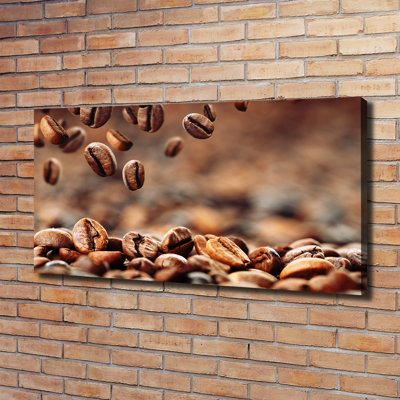 Coffee Beans - Wrapped Canvas Print