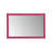 Varsha Rectangle  Glossy Hot Pink Mirror-1445506126