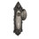 Victorian Plate with Decorative Keyhole and Homestead Door Knob