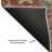 Premium Machine Washable Prisco Red Rug-441132409