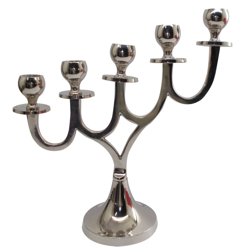 12'' H Metal Tabletop Candelabra