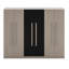 6-Doors Wooden Wardrobe Storage For Bedroom,With 2 Drawers Inside