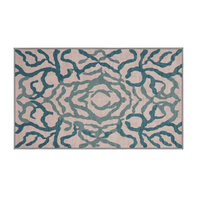 Machine Washable Gray Area Rug