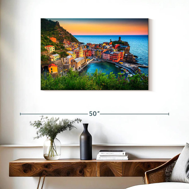 Gillard, Ligurie pittoresque, H 24 po x l 36 po
