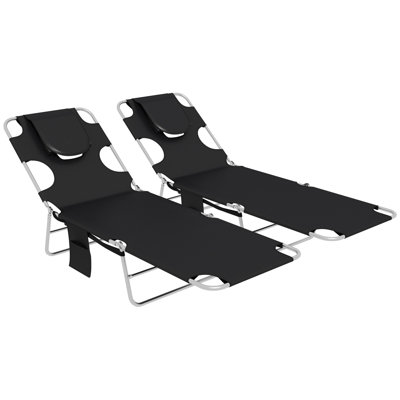 185 cm Long Chaise Lounge Set