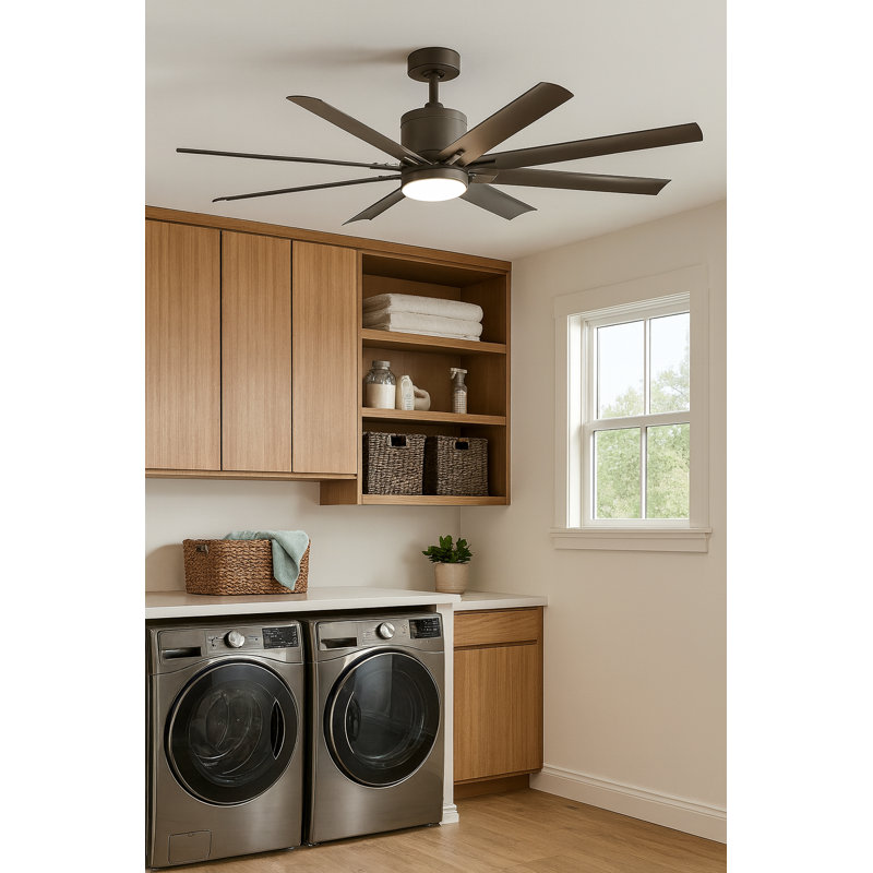 Hinkley Vantage LED Ceiling Fan, Metallic Matte Bronze, Bronze