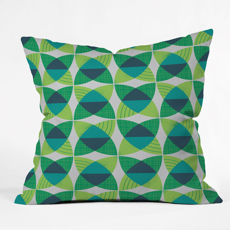  Coussin intérieur / extérieur riz et cercle Gets a Square