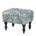 Paisley Blue 100% Linen