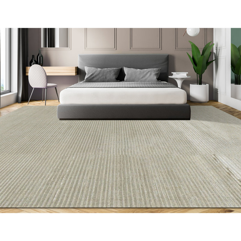 Area Rug in Gray