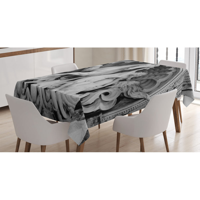 Sculptures Tablecloth, 84" L x 60" W