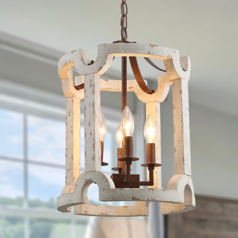 Bothel 4 - Light Bronze Lantern Pendant