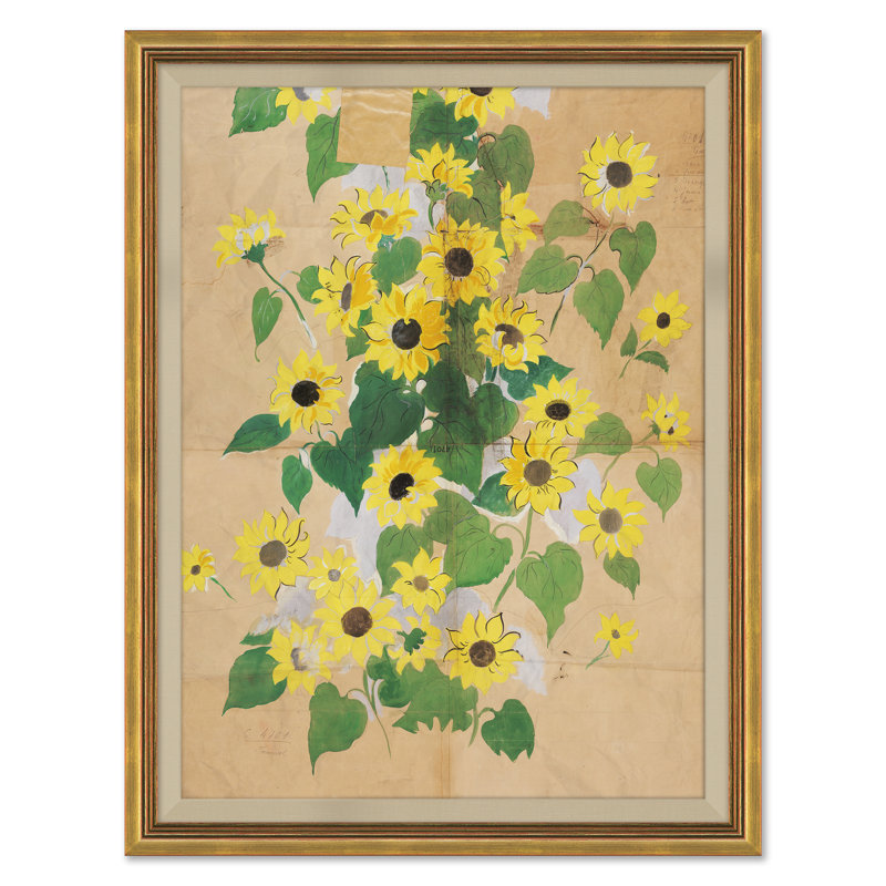 Sunflowers (var. 2) Print by Paule Marrot