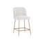 KELTY COUNTER STOOL - GOLD - COPENHAGEN WHITE