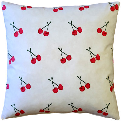 Housse de coussin en coton 100% cherry