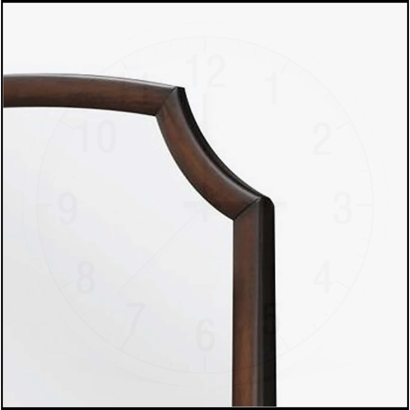 Lancaster Espresso Finish Mirror