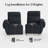 Reclining Modular Sectionals Armchair, Single-Seater Power Recliner-1818948053-1813734044