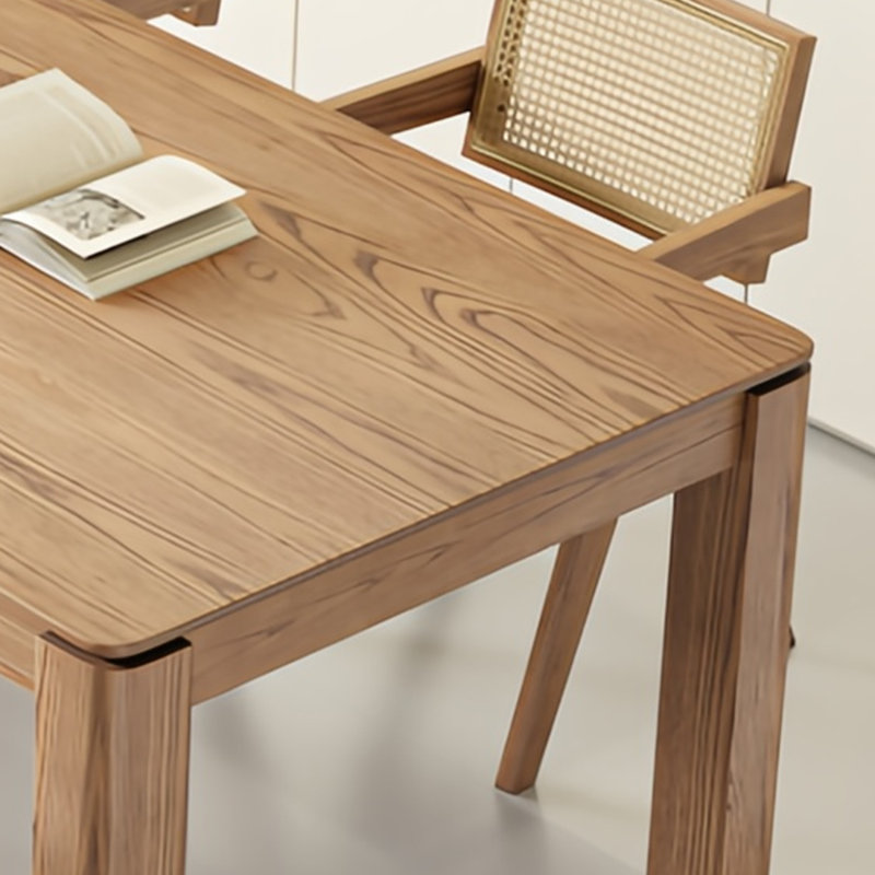 Grande table de salle à manger rectangulaire, H 30,31 po x L 70,87 po x l 35,43 po