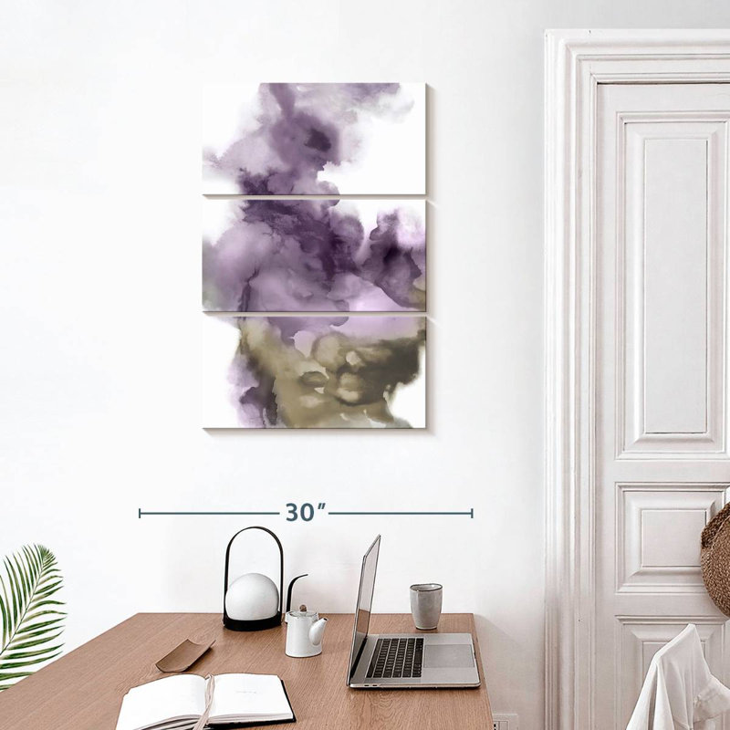 Avery Derive In Amethyst I, H 32 po x l 20 po