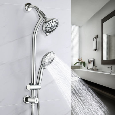 Rain Dual Shower Head 1.8 GPM GPM