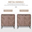 Armoire de cuisine à double porte à chevrons avec tablette réglable